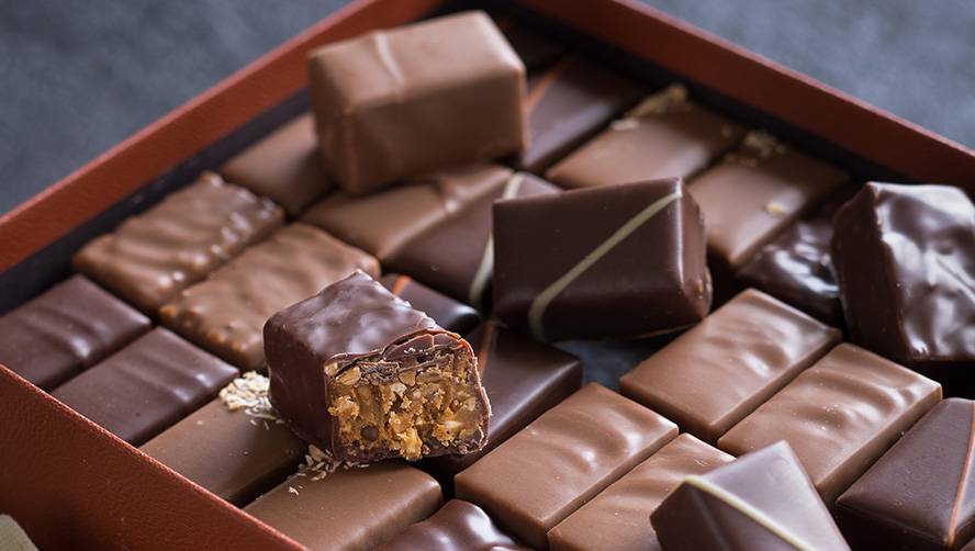 Coffret 16 chocolats fruités vegan - La Maison du Chocolat