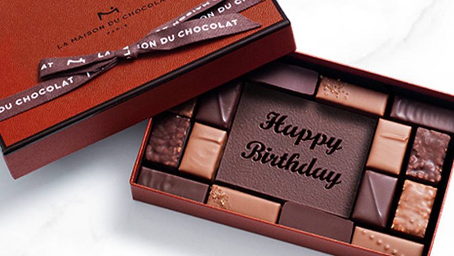 La Maison Du Chocolat Premium Dark And Milk Chocolate Coffret Maison Gift  Box - 24pcs Gourmet French Chocolate