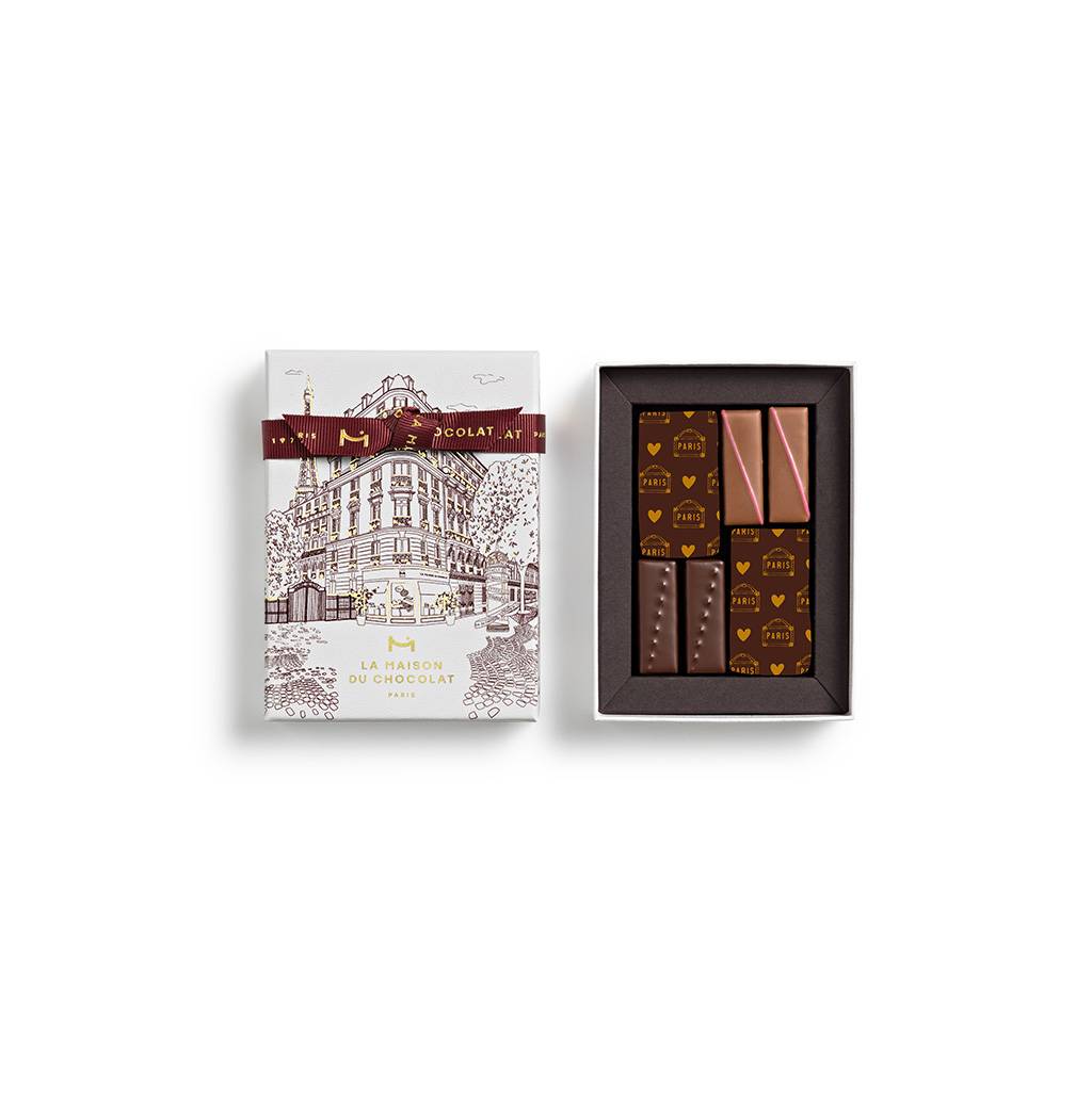 Au Cœur du Faubourg Gift Box 6 Chocolates