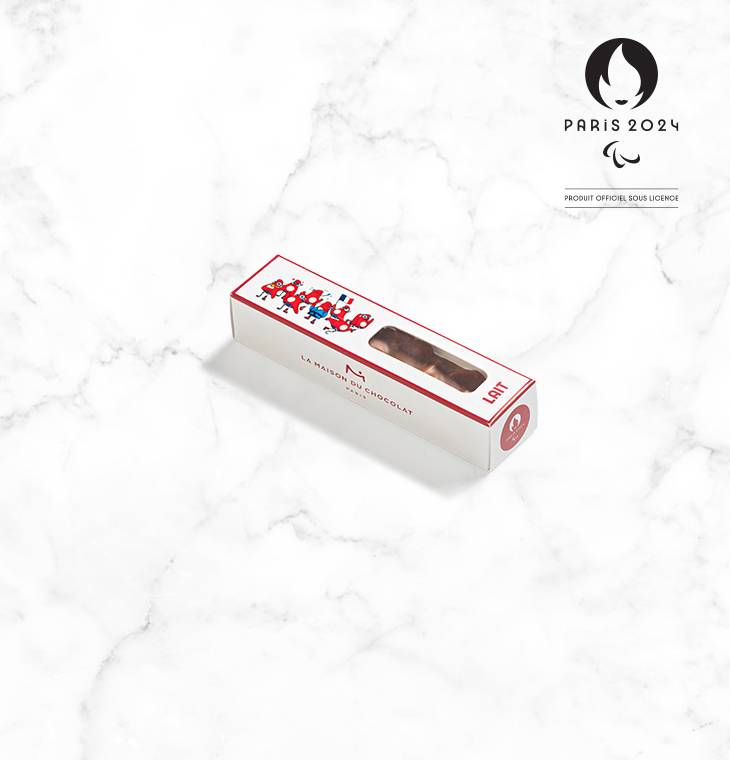 Amuse Barre Paralympique Chocolat Lait | La Maison du Chocolat