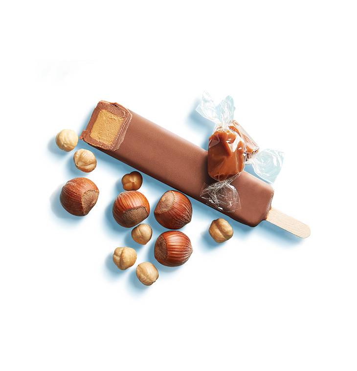 Frozen Bar Hazelnut Chocolate-Caramel