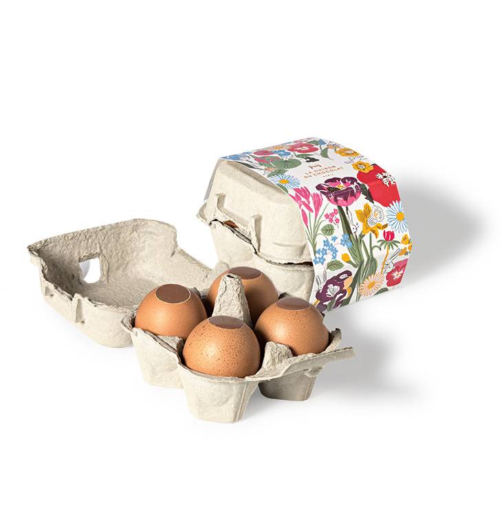 Praliné Egg Shells (4 pieces)