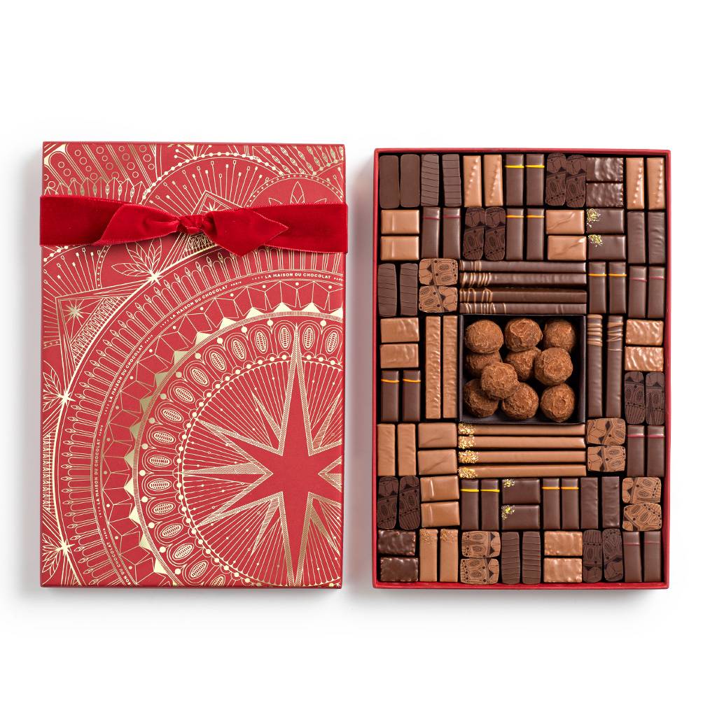 Coffret Noël Haussmann 102 Chocolats