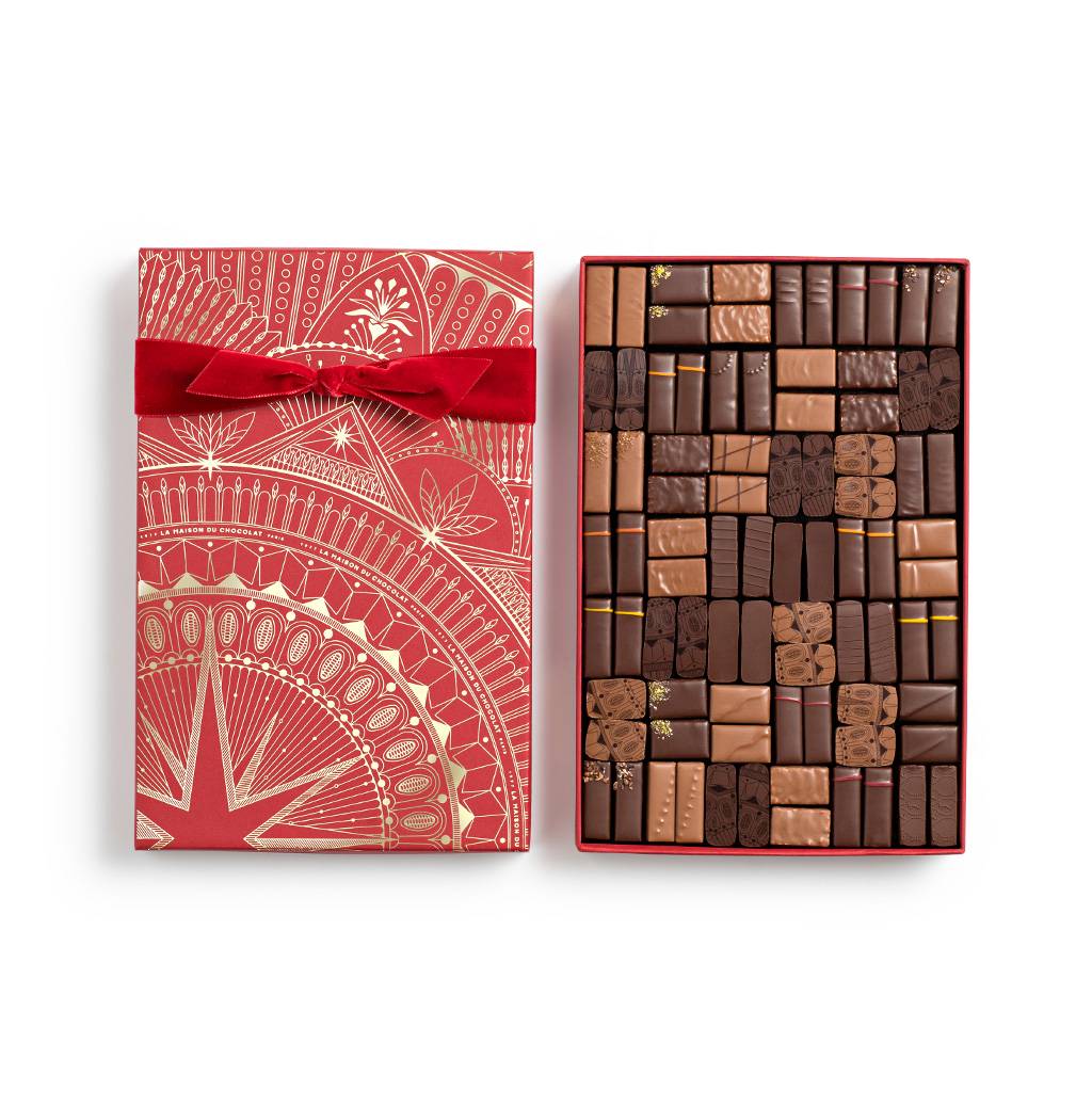Christmas Haussmann Gift Box 84 Chocolates