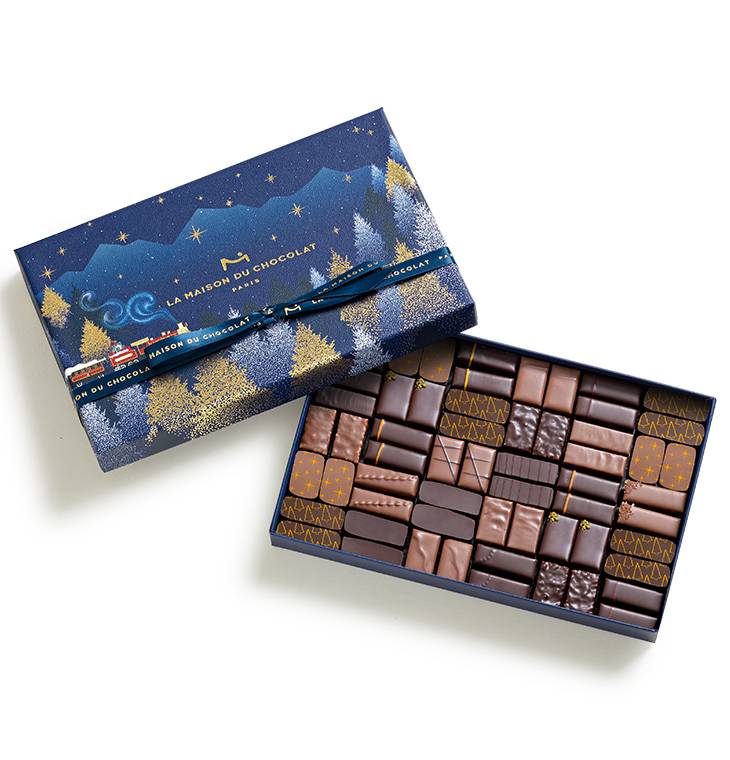 The Holiday Glow Coffret Gift Box, 60 Pieces
