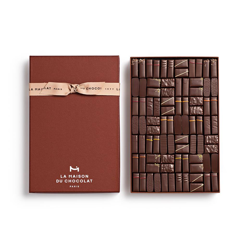 Coffret Maison Noir 84 chocolats