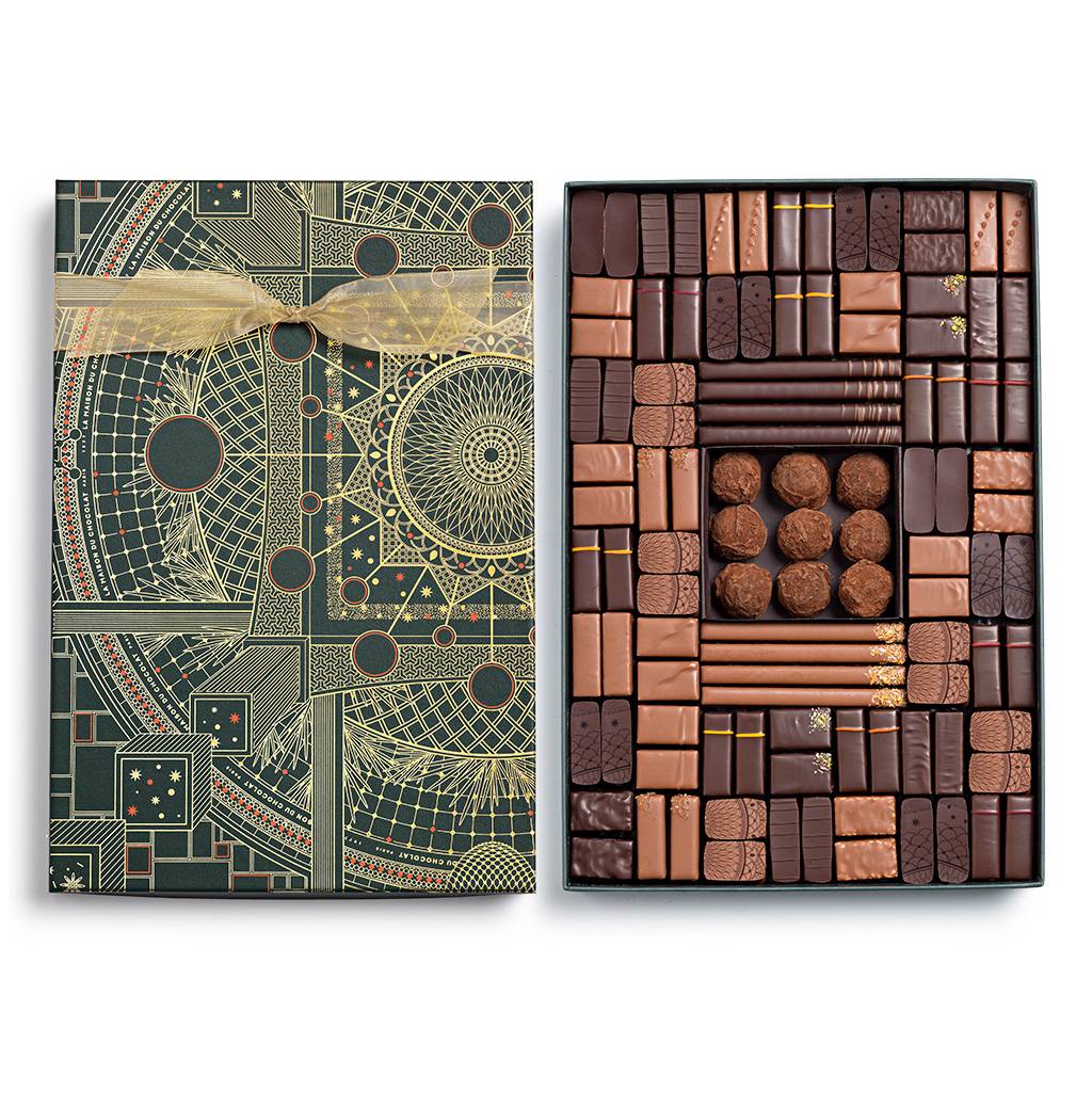Coffret Maison 114 chocolats Vertiges