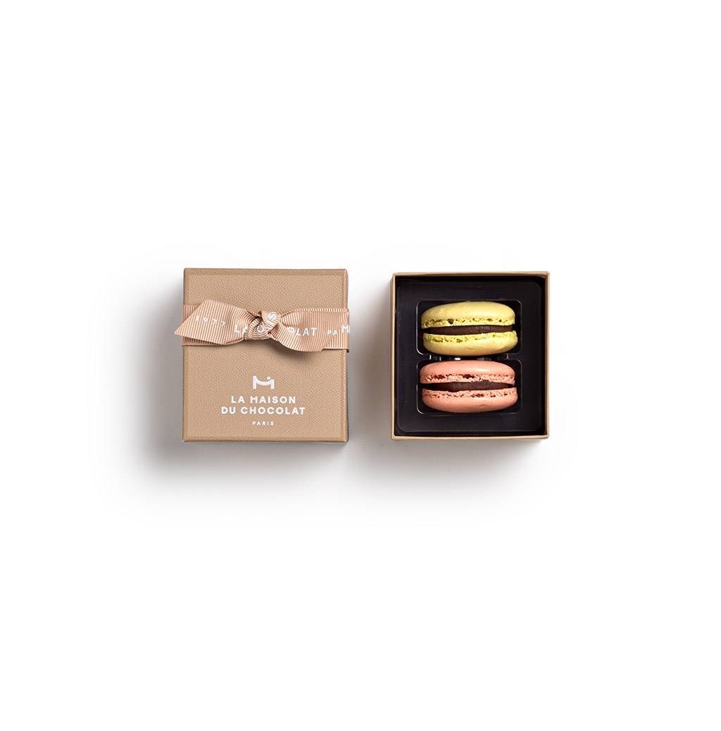 Macarons gift box 2 pieces