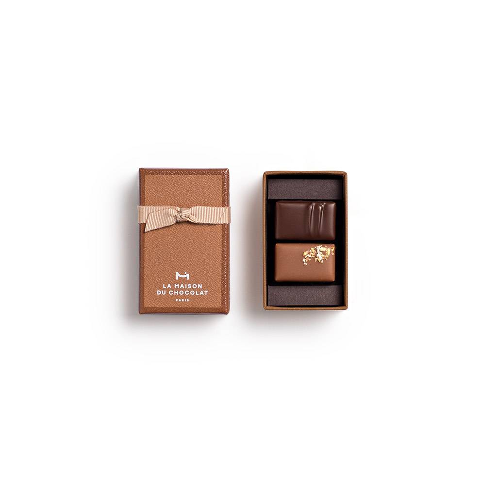 Coffret Pralinés 2 chocolats