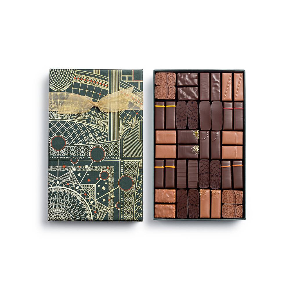 Coffret Maison 40 chocolats Vertiges