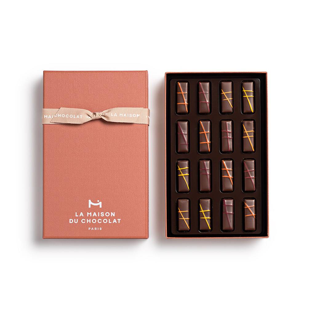 Coffret les fruités 16 chocolats