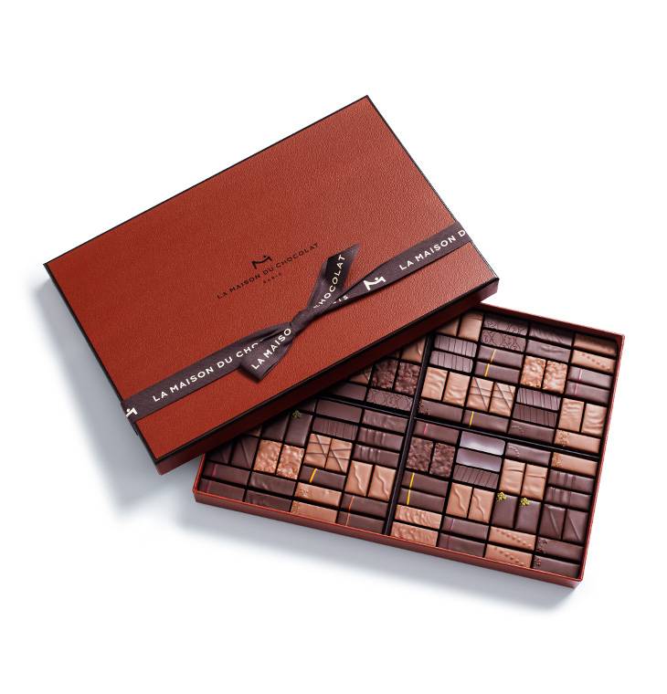 Coffret Maison Dark and Milk Chocolate 112 pieces