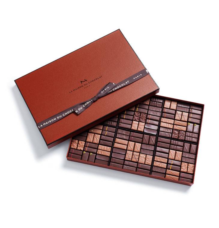 Coffret Maison Dark and Milk Chocolate 144 pieces