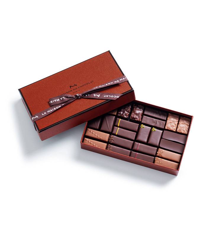 Coffret Maison Dark and Milk Chocolate 24 pieces