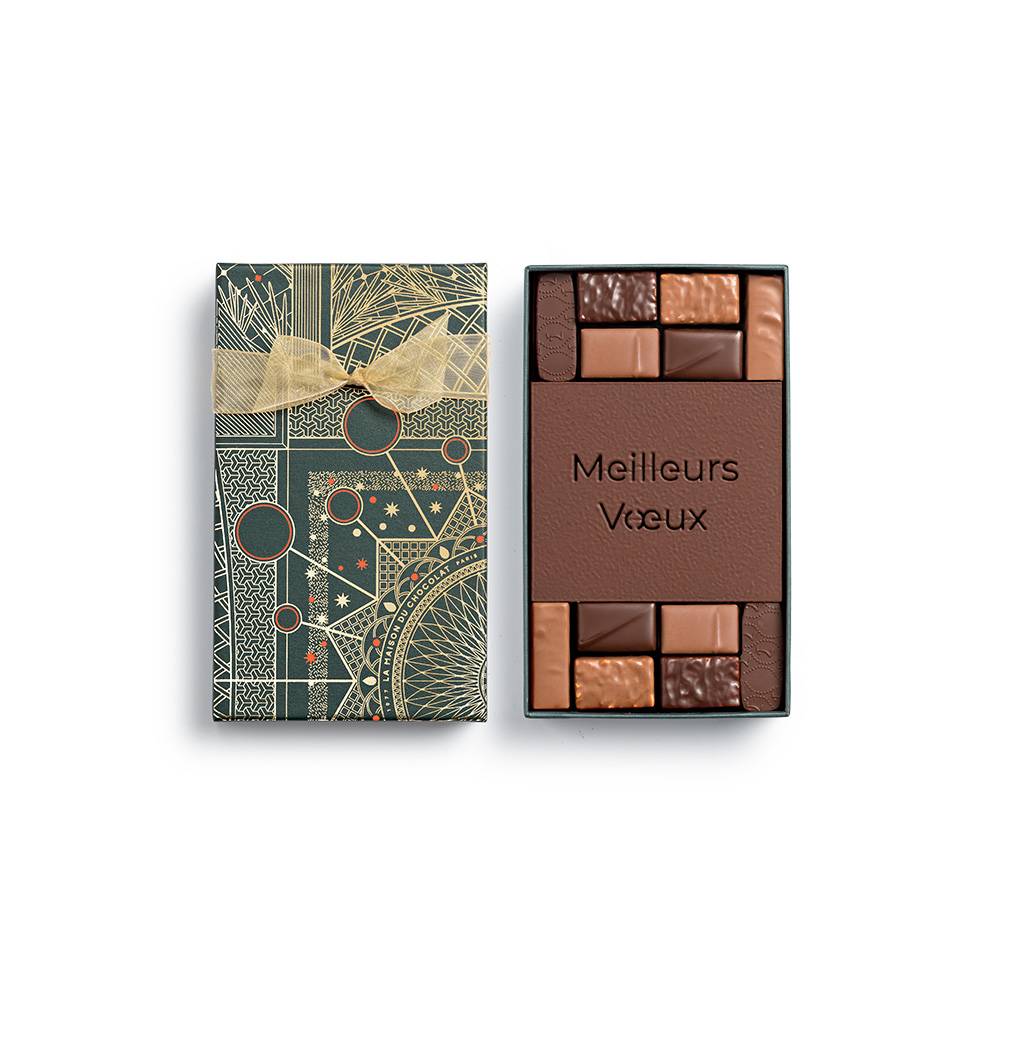 Gift Box Meilleurs Vœux 12 chocolates