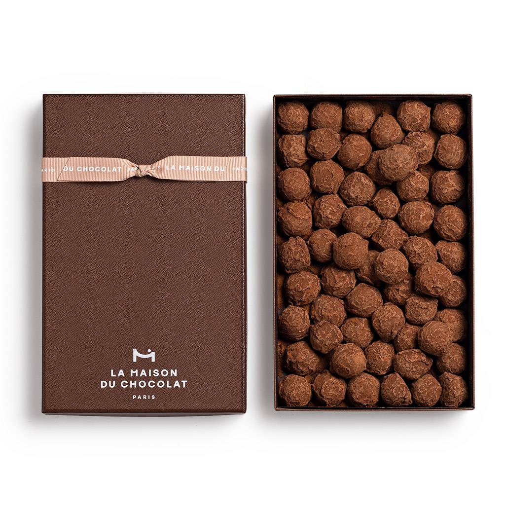 Coffret Truffes Chocolat Nature 400g
