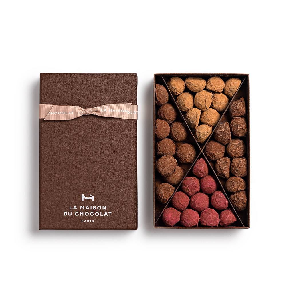Plain Cassis Caramel Truffles Gift Box 245g 