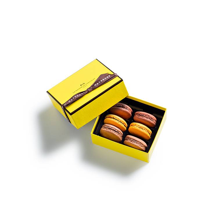 Parisian Macaron Gift Box 6 Pieces