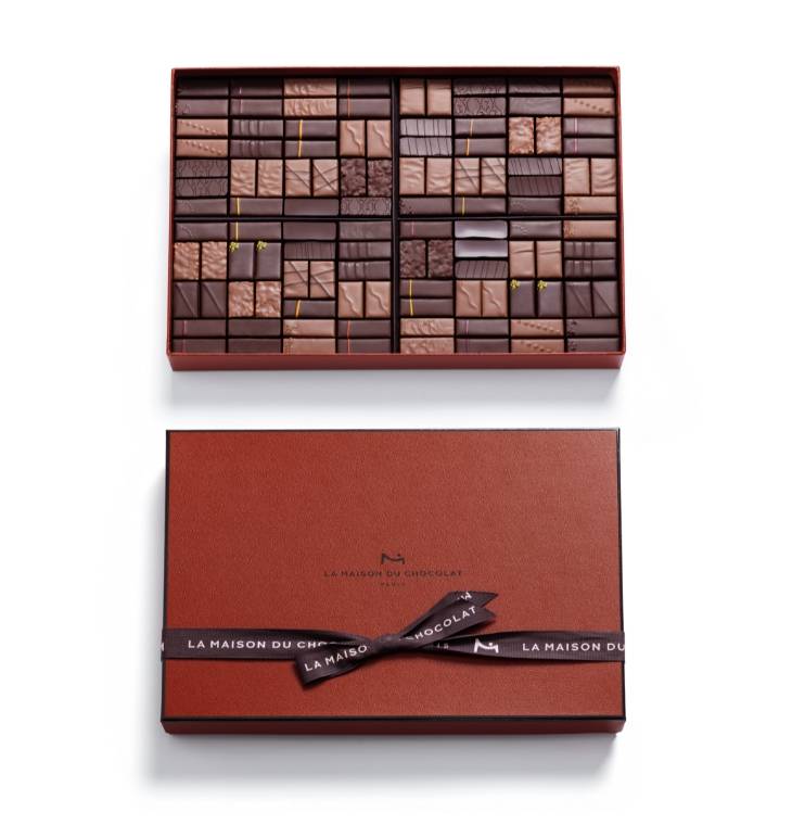 Coffret Maison Dark and Milk Chocolate 112 pieces