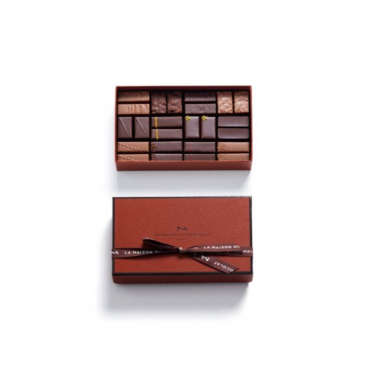 Coffret Maison Dark and Milk Chocolate 24 pieces