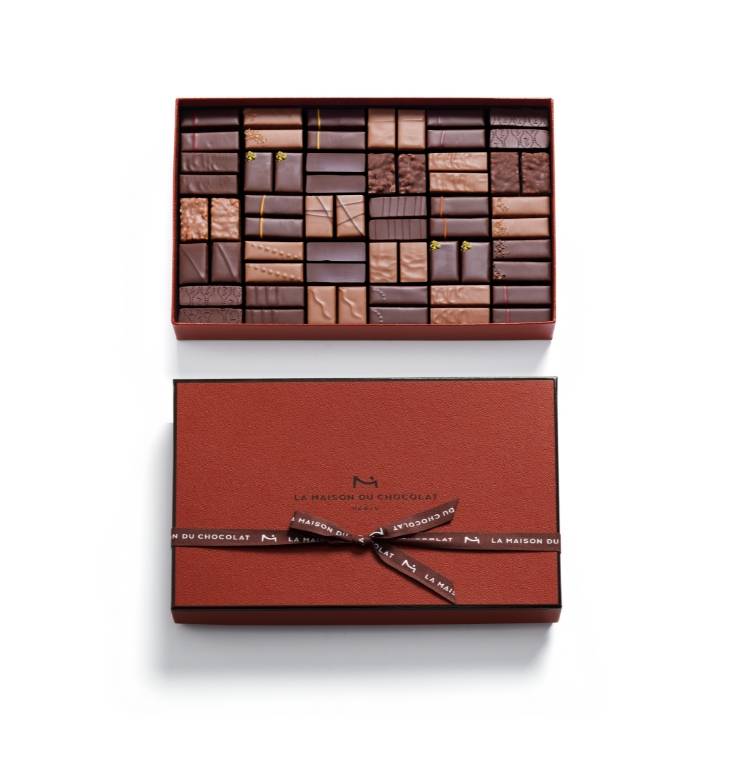 Coffret Maison Dark and Milk Chocolate 60 pieces