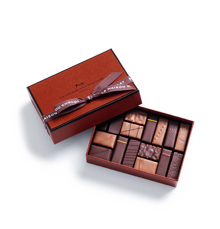 Coffret Attentions 16 chocolats