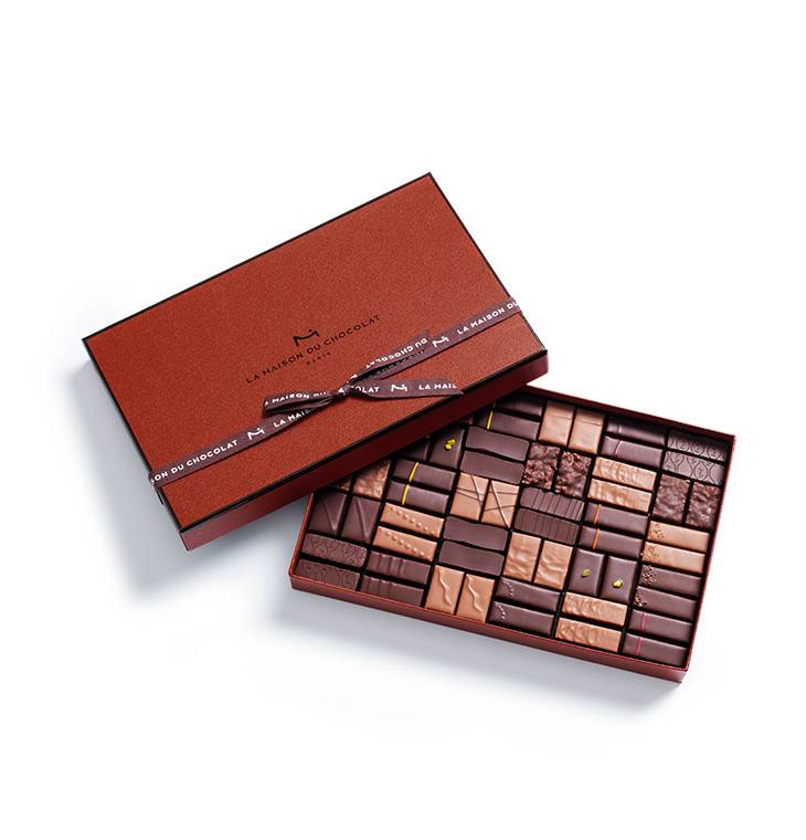 Coffret Maison Dark and Milk Chocolate 60 pieces