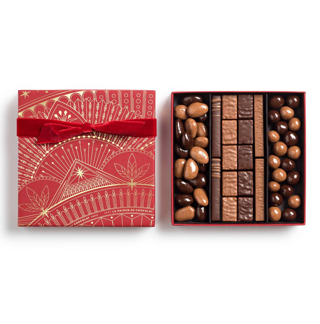 Christmas Craquant Chocolate Gift Box 240g