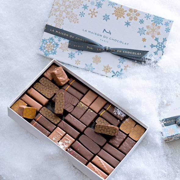 Coffret de chocolat de Noël 40 chocolats - La Maison du Chocolat