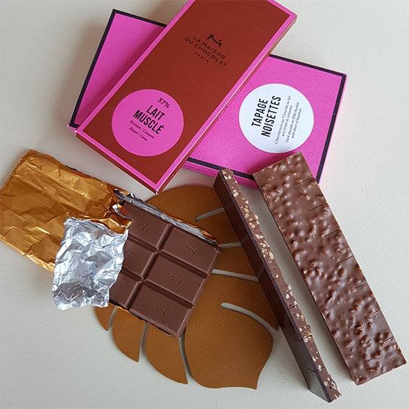 Milk Chocolate Whole Hazelnuts Bar - La Maison du Chocolat