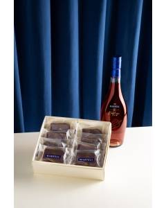 Martell Noblige Cognac Pound Cake Gift Box 8 pcs