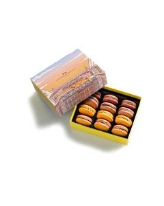 Sunset in Paris Macarons Gift Box 12 piece