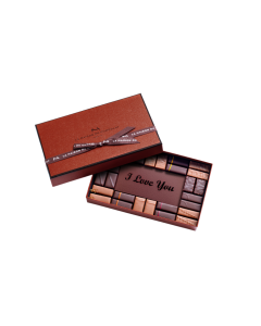 “I Love You” Coffret Maison 28 Assorted Chocolates