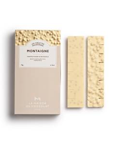 蒙田大道片裝朱古力 白色背景