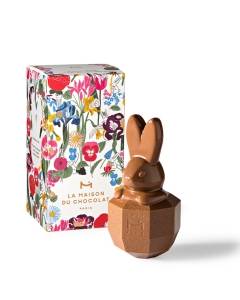 Moulage Lapin de Pâques Chocolat Lait 110g et son écrin - La Maison du Chocolat