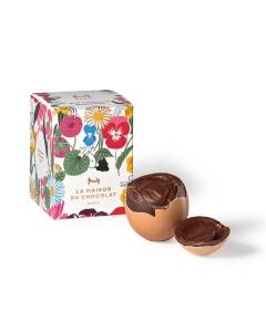 Easter Dark Chocolate Eggshell -  La Maison du Chocolat