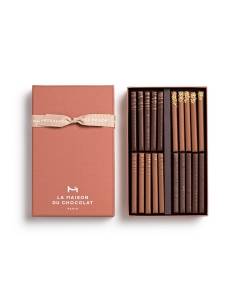 Twigs Gift Box 20 chocolates on white background