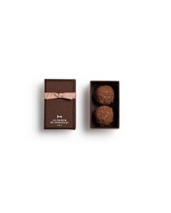 Plain Truffles Gift Box 13g on white background
