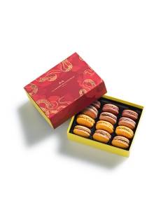 Golden Harvest Macaron Gift Box