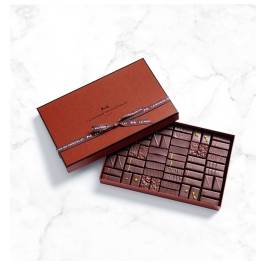 Dark Chocolate Gift Box Assortment 60 pc - La Maison du Chocolat