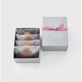 フィナンシェ クール 4個入 - ハート型の焼き菓子ギフトボックス | ラ