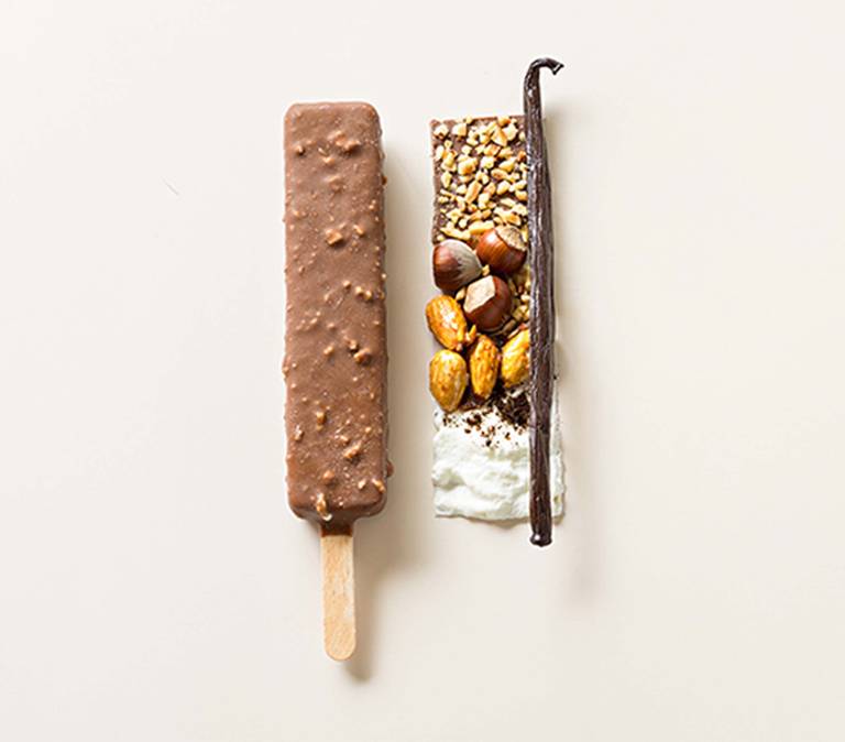Bâtonnet Givré Vanille-Praliné