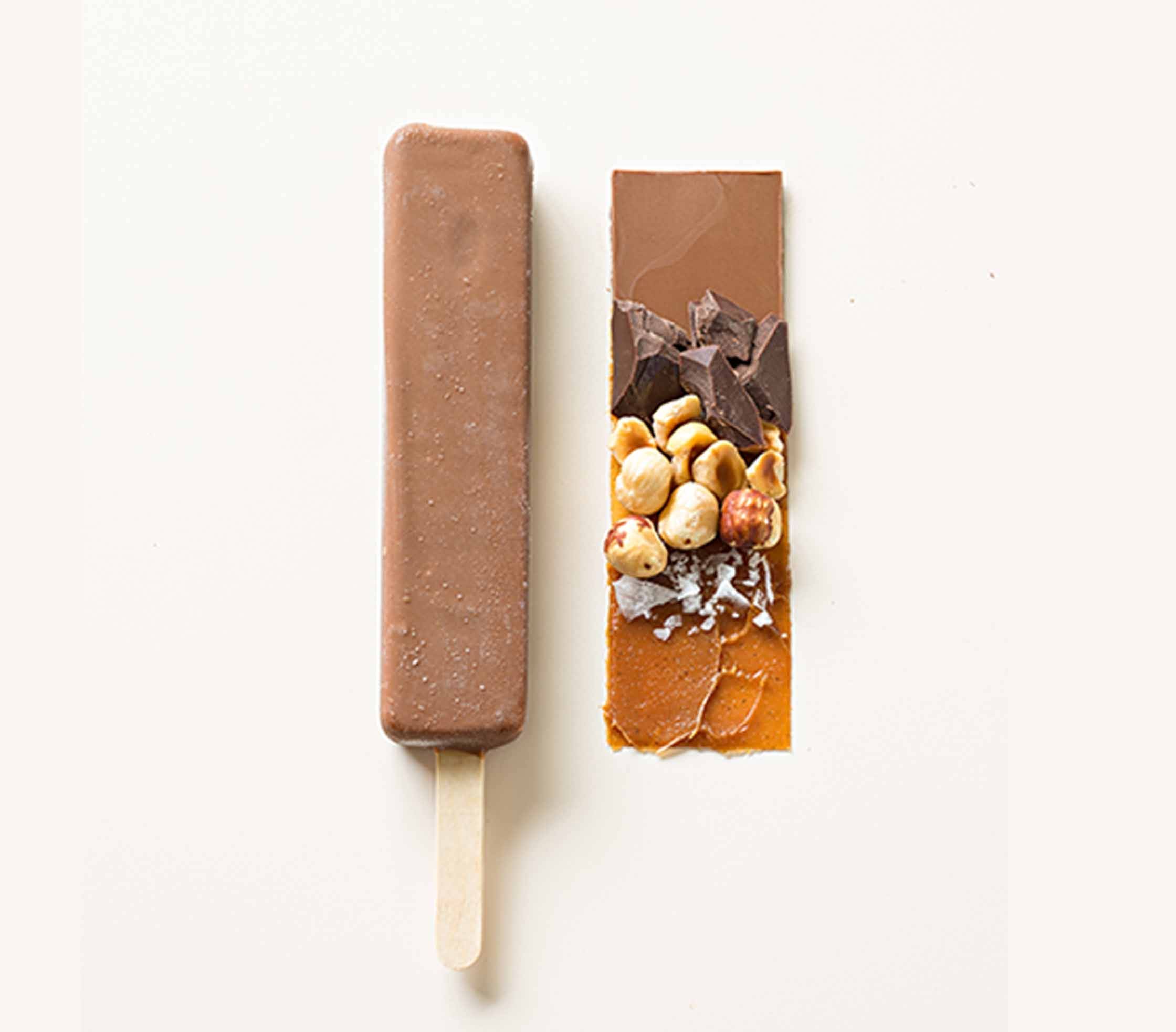 Frozen Bar Hazelnut Chocolate-Caramel