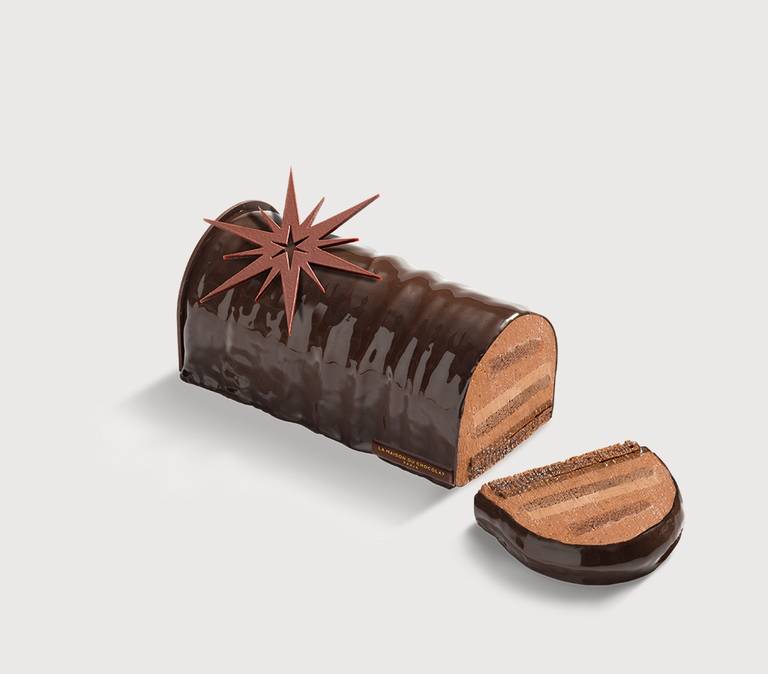 Caracas Buche de Noel Large - La Maison du Chocolat