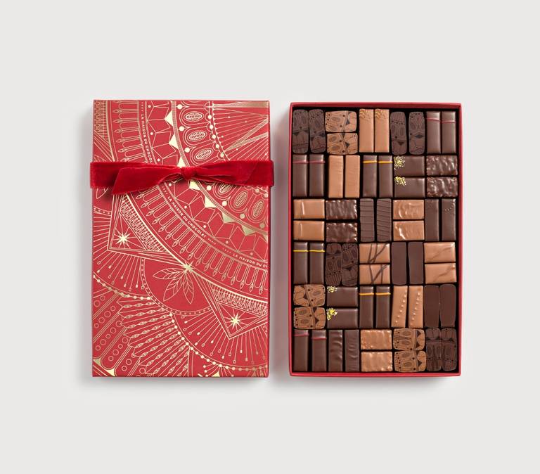 Christmas Haussmann Gift Box 60 Chocolates