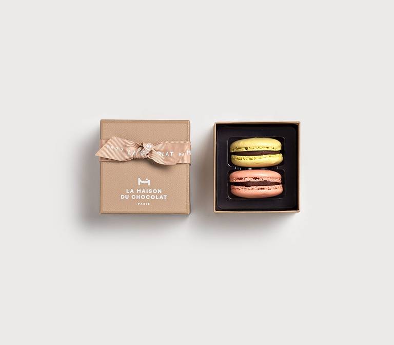 Macaron Gift Box 2 pieces - La Maison du Chocolat