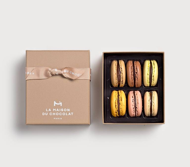 Coffret Macarons 6 pièces