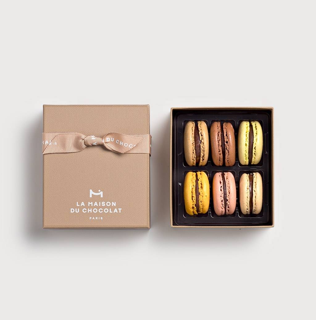 Coffret Macarons 6 pièces