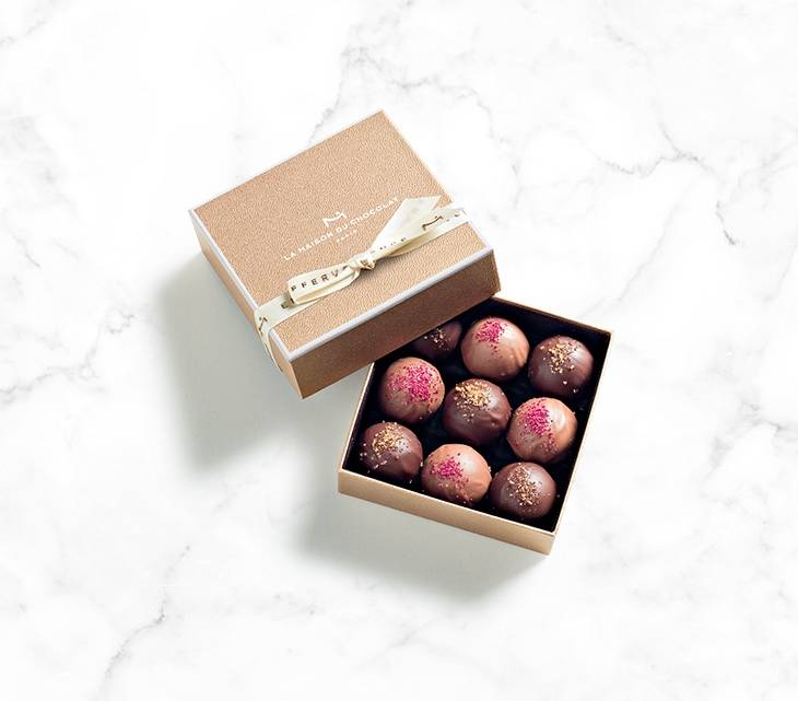 Effervescence Gift Box 9 Pieces - La Maison du Chocolat
