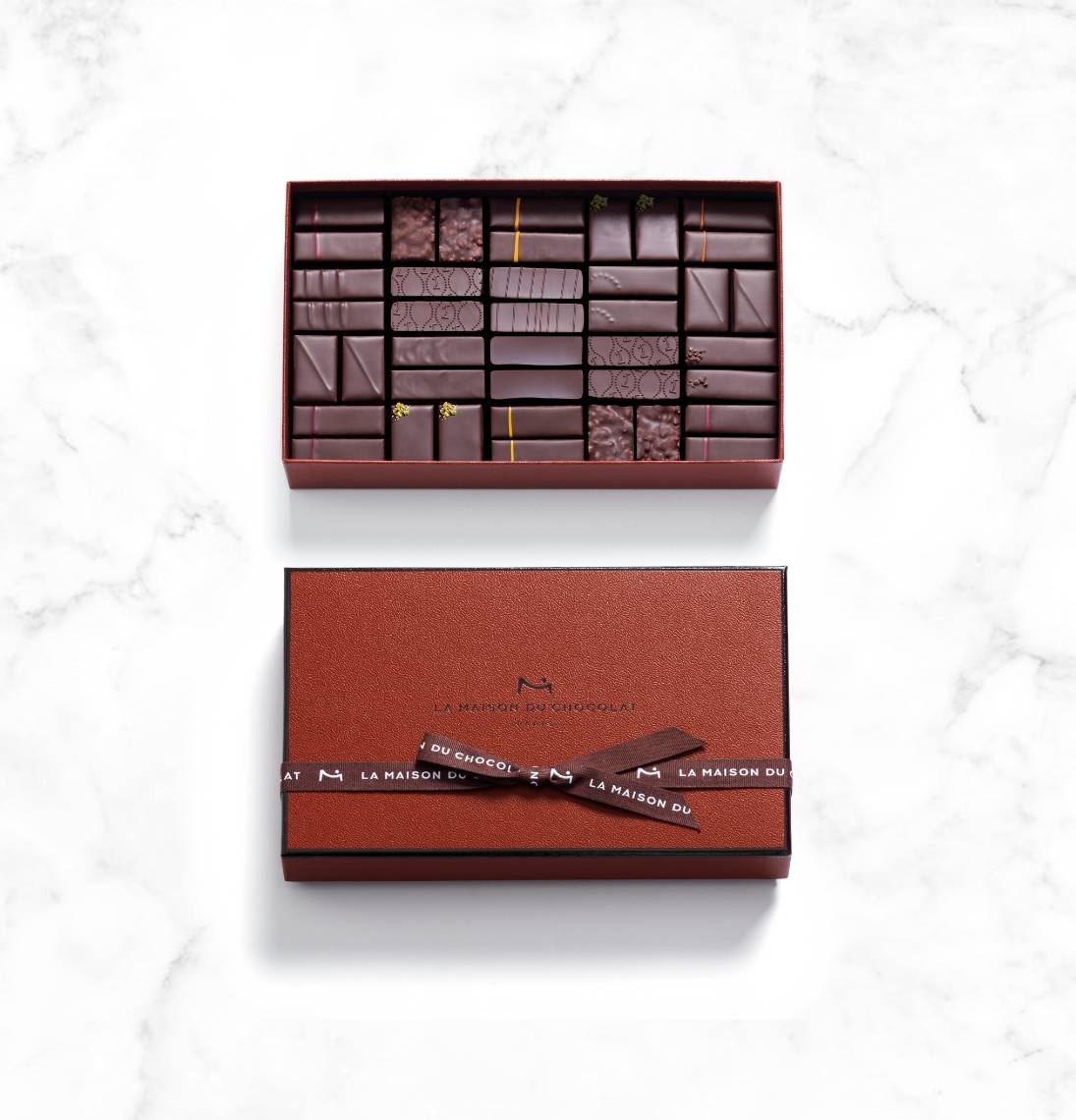 Coffret Maison Dark Chocolate 40 Pieces - La Maison du Chocolat